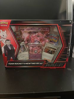 TEAM ROCKETS MEWTWO EX PREMIUM COLLECTION