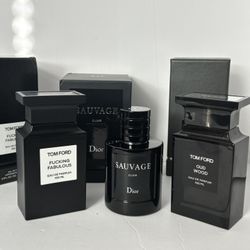 Dior Sauvage +Tom Ford Oud Wood+ Tom Ford Fucking Fabulous 