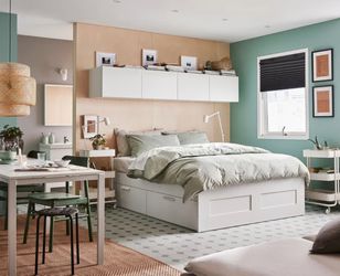 IKEA queen frame and mattress