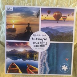 Escape Four In One Jigsaw Puzzle Collection
