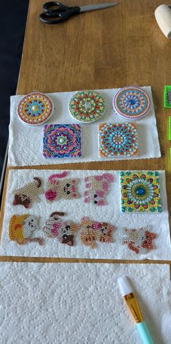 Hand done mirror compacts $10 each
