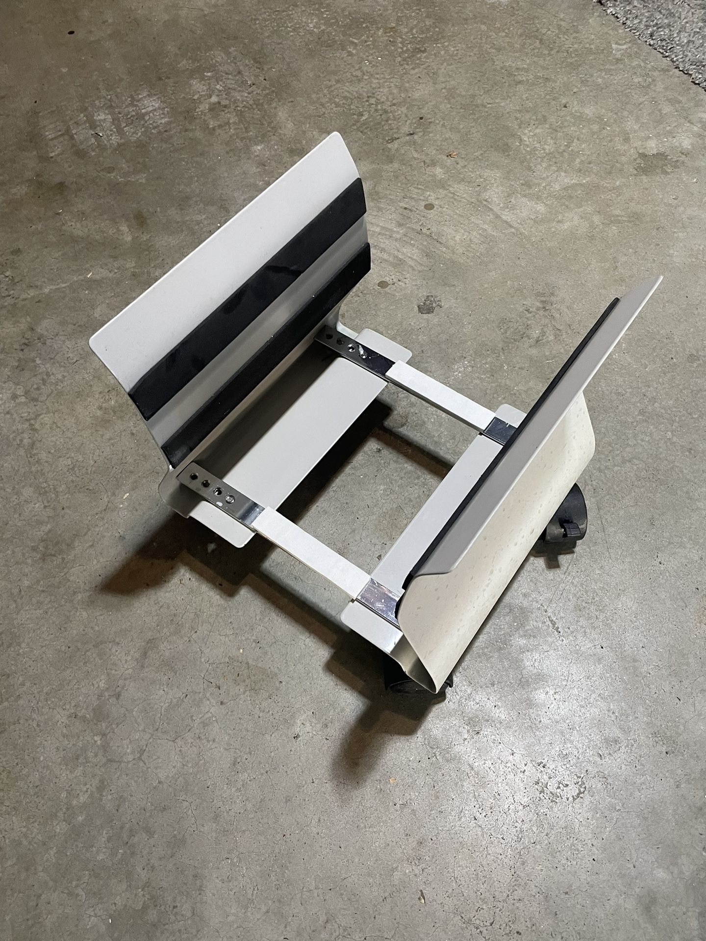 Computer Tower Case - CPU Steel Rolling Stand - Fast Shipping!