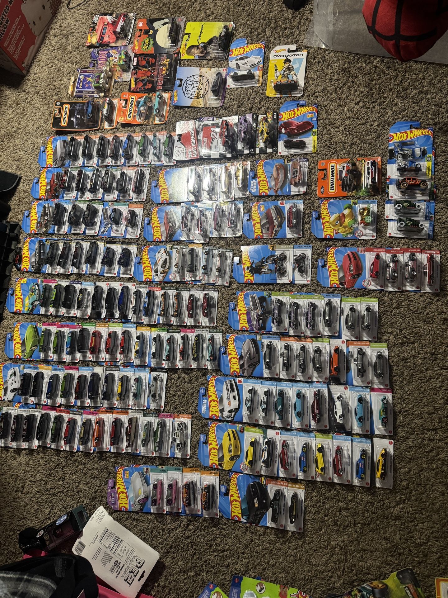 Hot Wheels Lot 152 Cars