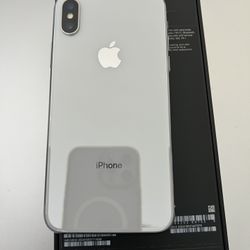 Iphone X 64GB SILVER ANY CARRIER 