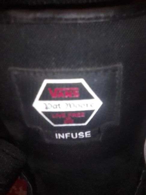 INFUSED PAT MOORE VANS SIZE 9 BOOTS
