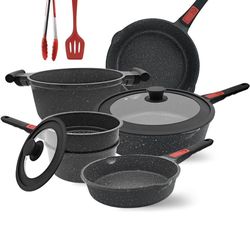 10 Pcs Pots and Pans Set Nonstick BRAND NEW