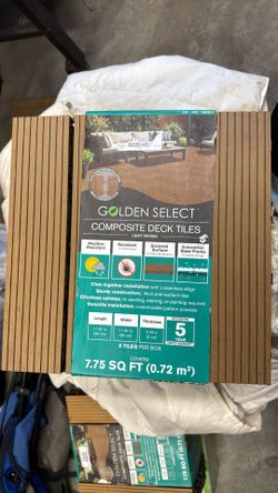 Golden select deck tiles
