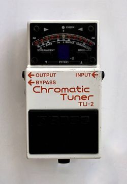 Boss TU-2 Chromatic Tuner Industry Standard Pedalboard Staple