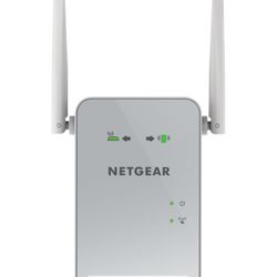 NETGEAR - AC1200 Dual-Band Wi-Fi Range Extender - White