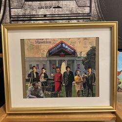 Stranger things wall art 