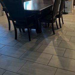 Dining Table With 6 Chairs 