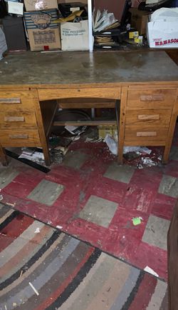 Antique Oak desk