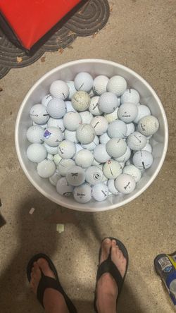 Assorted Golf Balls