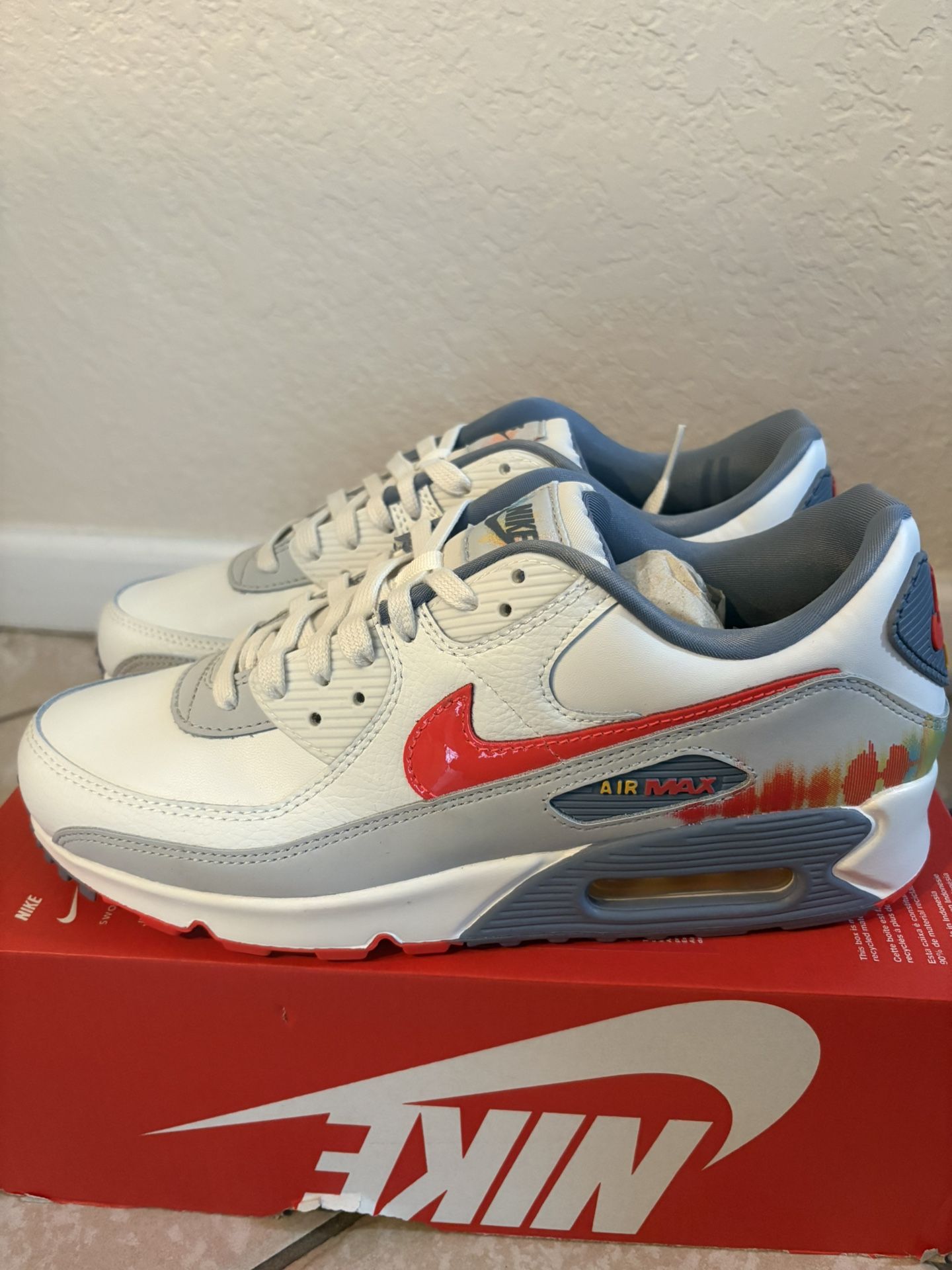 Nike Air Max 90 Premium Sound Wave ‼️STEAL PRICE ‼️Size 9.5M $70