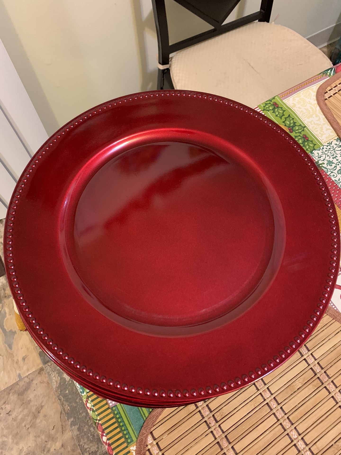 Plastic Charger Plates