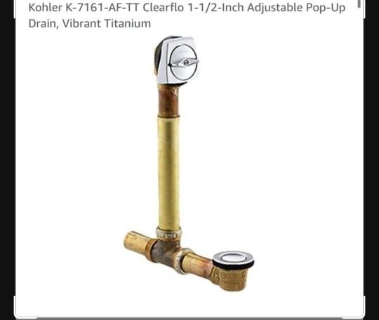 Kohler Pop Up Drain Set