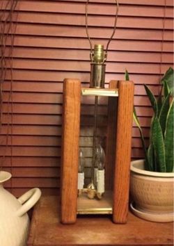 Retro Boho Lamp Rare