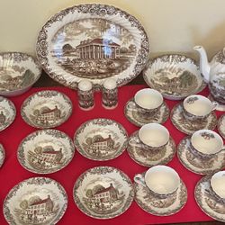 Beautiful Heritage Hall Staffordshire England 30 Pieces See More Pictures & Description 