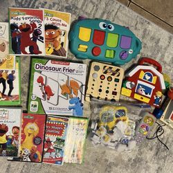 Baby/Toddler Toys And DVDs 