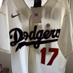 LA Dodgers Authentic Gold Jersey Size 44