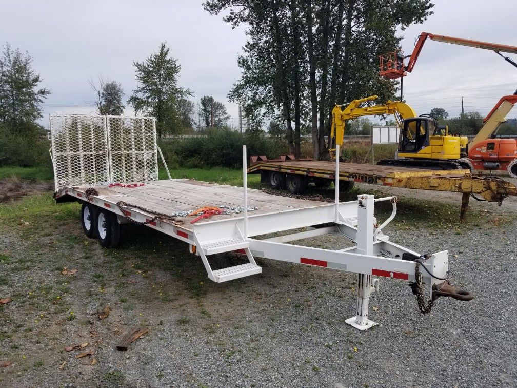2002 Zieman 10k equipment trailer for Sale in Pacific, WA OfferUp