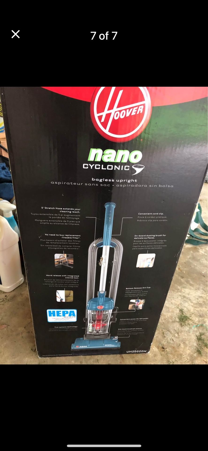 Nano Hoover Vacuum Excellent Condition