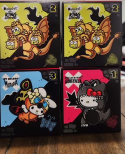 McDonalds Hello Kitty x Godzilla