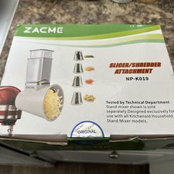 Zacme Kitchenaid Mixer Slicer Shredder Attachment 