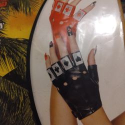 Harley Quinn Gloves One Size Fits Most 14+Yrs Old Brand New  $5