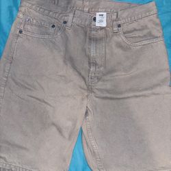 Levi Khaki Shorts Size 30