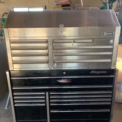 Cobalt Tool Box With A Snap On Tool Box.  Excellent Shape, Great Deal!