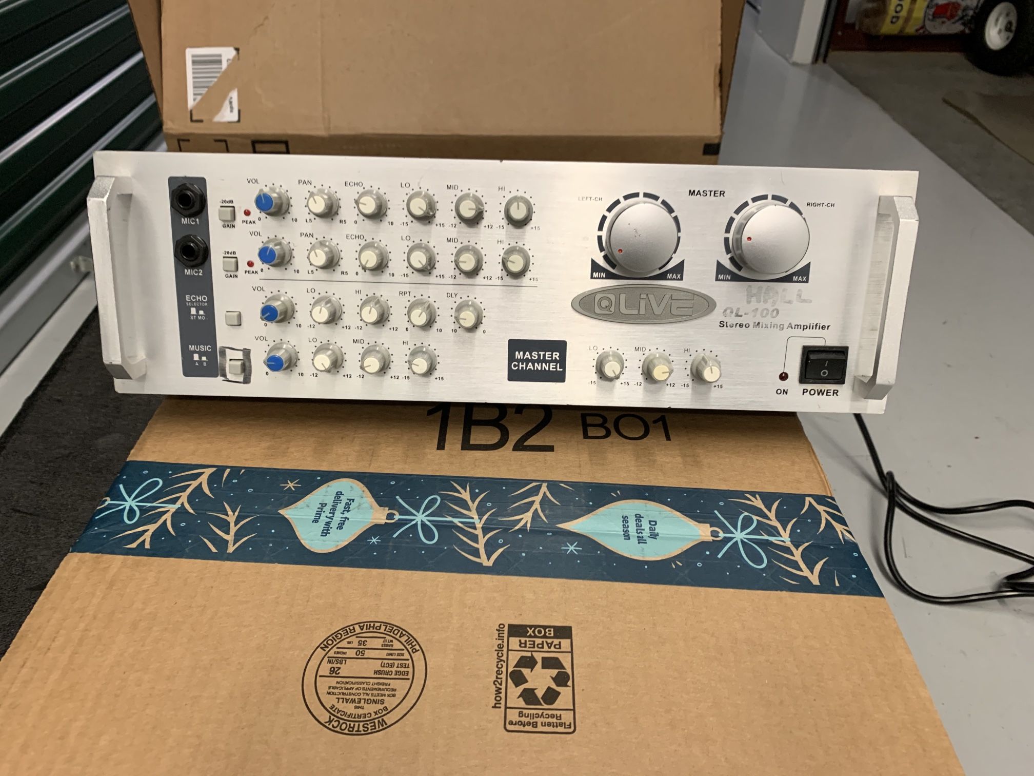 Master Channel PA Power Amp 100W - 2 Channel
