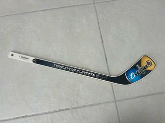 Mini Hockey Stick Lightning vs Bruins Stanley Cup Playoffs