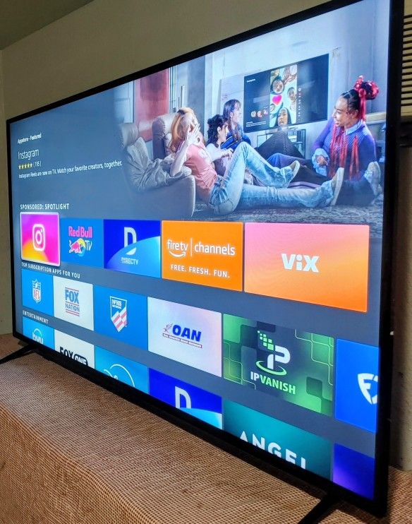 ๐๐FIRE TV 58" 4K SMART LED FULL UHD HDR10 DOLBY VISION ๐๐( NEGOTIABLE ) ๐๐FREE DELIVERY๐๐