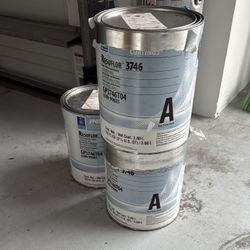 New Epoxy , 3 Gallons A, 3 Gallons B And 40 Lbs Gravel Flakes 