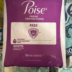Poise Fresh Protection Pads $10
