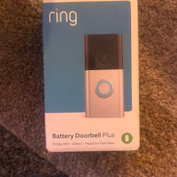 Ring battery doorbell, plus