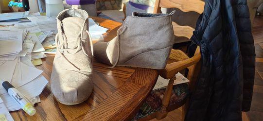 Tan Suede Ankle Boots