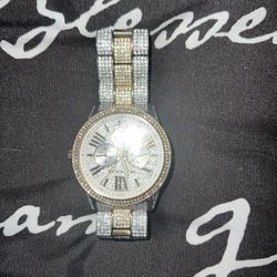 Michael kors watch with diamonds new