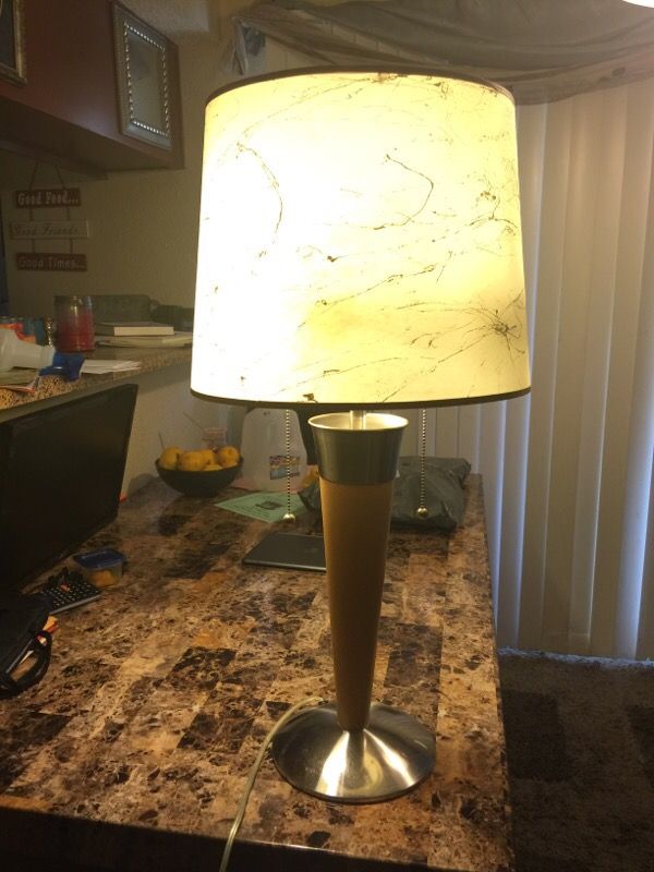 Emess Lighting Natural Wood And Stainless Steel Modern Lamp For Emess Lighting Natural Wood And Stainless Steel Modern Lamp For In Phoenix Az Offerup