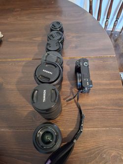 Sony 6400 + 7 lenses