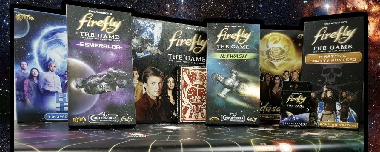 Firefly Board Game With All Expansions And Vera Table Map
