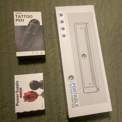 Tattoo kit (Thermal printer + Machine)