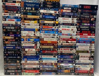 10 Vintage VHS movie for movie collection