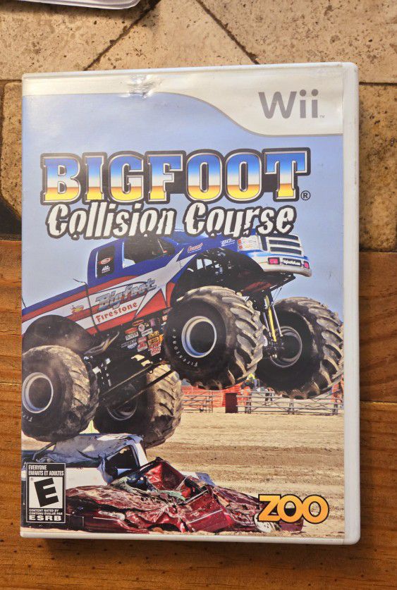 Wii Bigfoot Collision Cource Game. Check Out My Other Listings For More Wii Games 