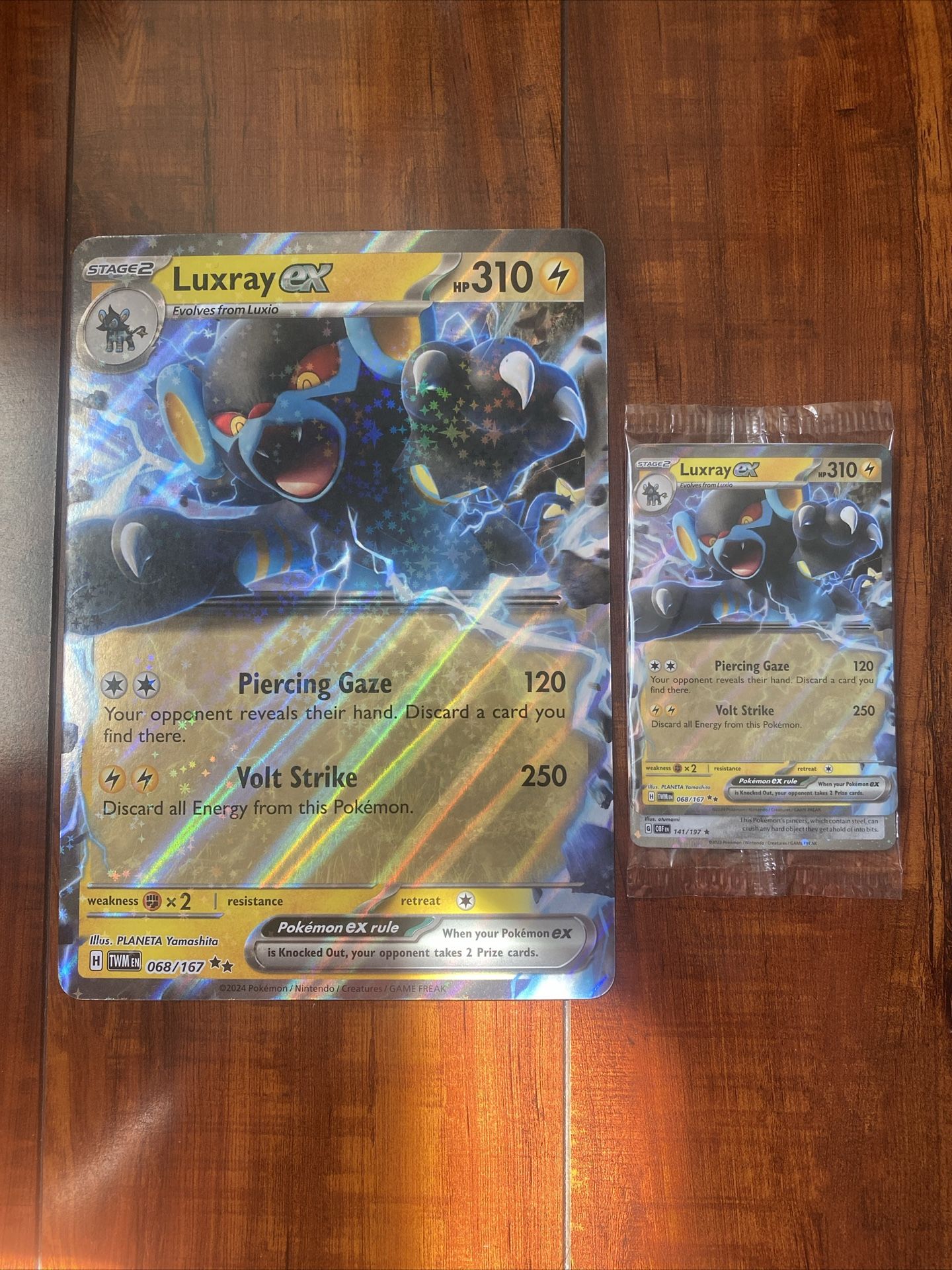 Pokemon Meddling Sparks Luxray & Scizor Promo Lot Sealed & Jumbo Card! NM/M