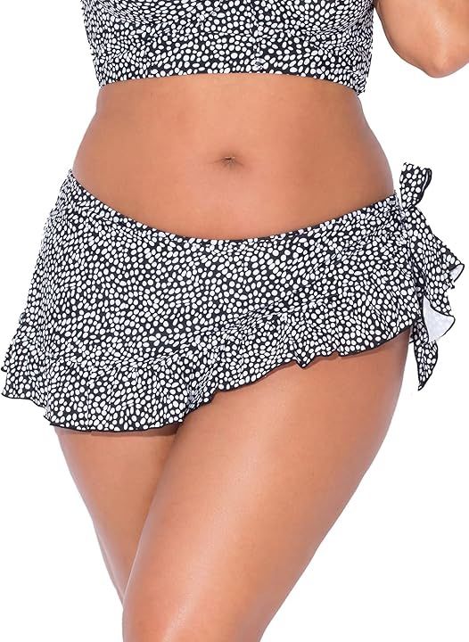 Women's Ruffle Skirted Bikini Swimsuit Bottom