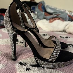 sparkly heels