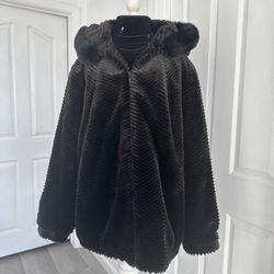 Black Fur Coat 