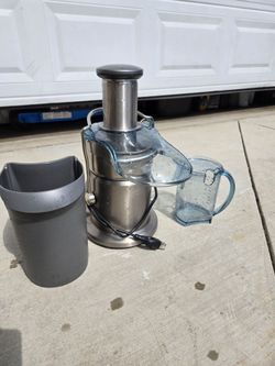 Breville Juice Fountain Elite 
Stainless Steel used